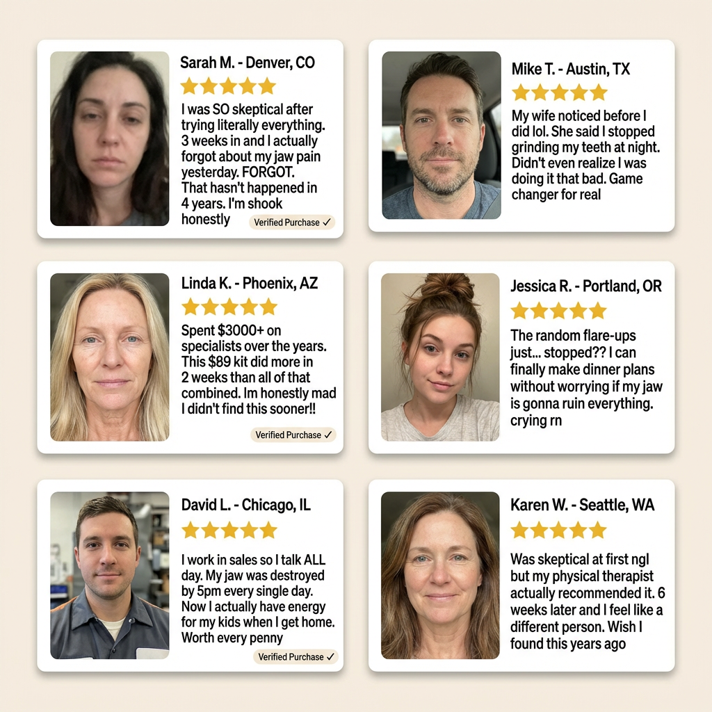 TMJ RELIEF KIT -- 60 DAYS PROTOCOL