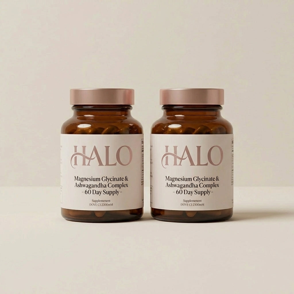 60 Days | 2 Bottles | Magnesium & Ashwaghanda Capsules